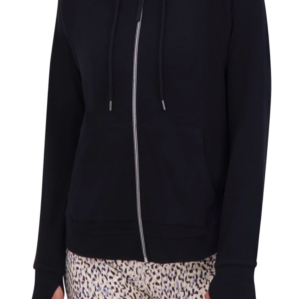 Classic Black Zip-Up Hoodie